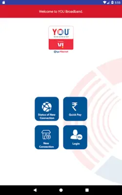 YOU Broadband android App screenshot 1